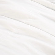Pom Pom at Home Amsterdam White Cotton Velvet Oversized Throw Blanket