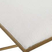 Uttermost Avenham Modern Gold Bench