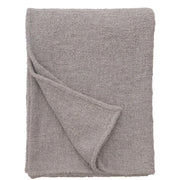 Pom Pom at Home Abby Light Grey Boucle Throw Blanket