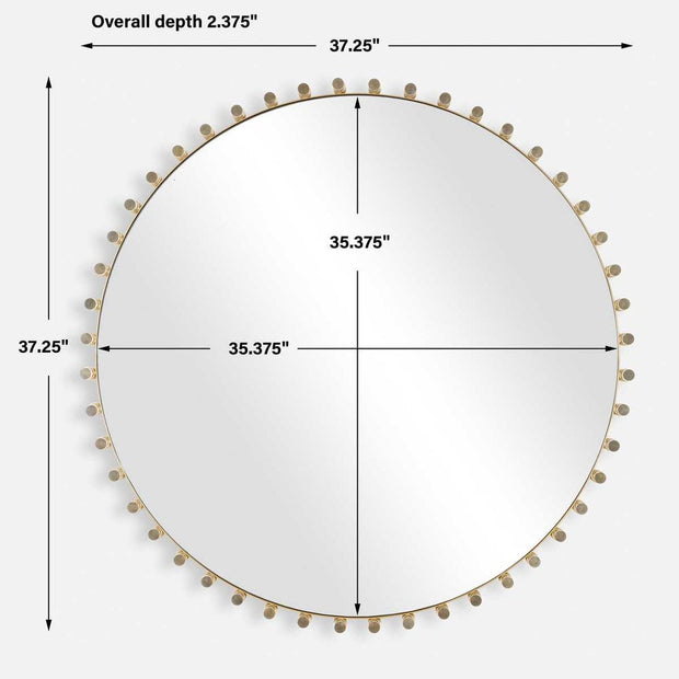 Uttermost Avelyne Round Mirror