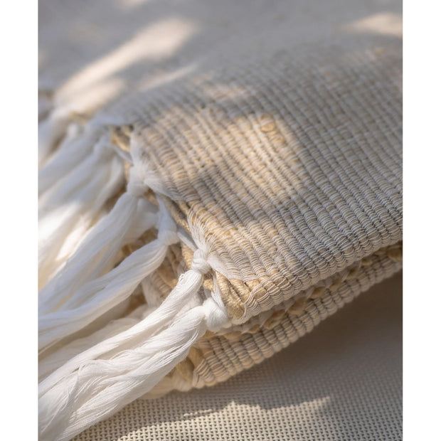 Pom Pom at Home Athena Natural Throw Blanket