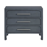 Crestview Collection Langford Black Three Drawer Chest