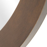 Uttermost Reverse Brushed Bronze Round Mirror