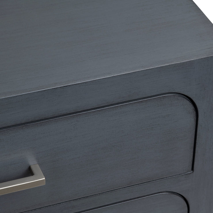Crestview Collection Langford Black Three Drawer Chest