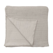 Pom Pom at Home Vancouver Grey Oversized Throw Blanket ~ 60” x 90”