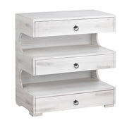 Crestview Collection Annapolis Light Gray 3 Drawer Chest