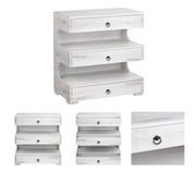 Crestview Collection Annapolis Light Gray 3 Drawer Chest