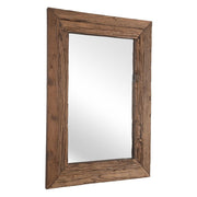 Uttermost Rennick Rustic Pine Wood Frame Large Mirror