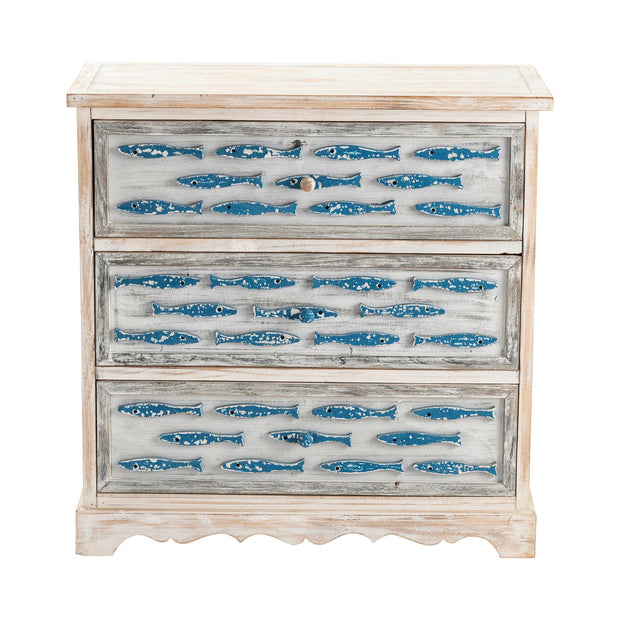 Crestview Collection Upstream Coastal Chest