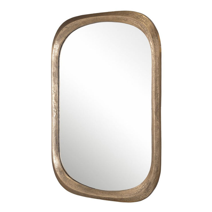 Uttermost Malone Finished Brass Mirror