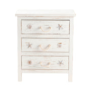 Crestview Collection Seaside Coastal 3 Drawer Chest
