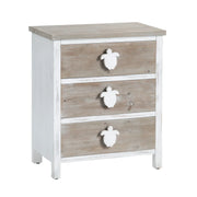 Crestview Collection Kona Beach Coastal Three Drawer Chest