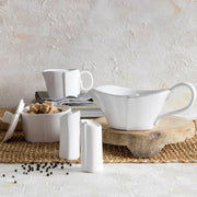 Vietri Lastra White Kitchen Essential Accessories Set ~ Handcrafted Italian Stoneware