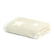 Kashwere Baby Ultra Plush Linen and Crème Mini Stars Baby Blanket