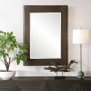 Uttermost Catron Aged Walnut Mirror
