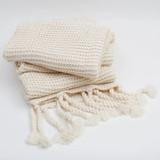 Pom Pom at Home Trestles Cable Knit Oversized Throw Blanket ~ Available in 3 Colors
