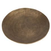 Uttermost Stratum Set of 2 Antique Brass Round Bowls