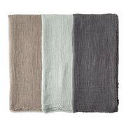 Pom Pom at Home Venice Linen Oversized Throw Blanket ~ Available in 3 Colors