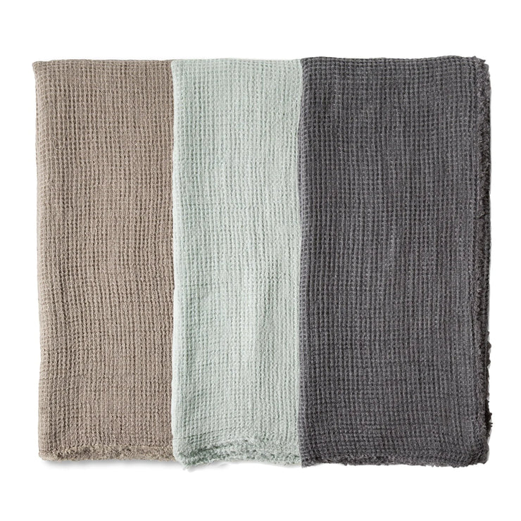 Pom Pom at Home Venice Linen Oversized Throw Blanket ~ Available in 3 Colors