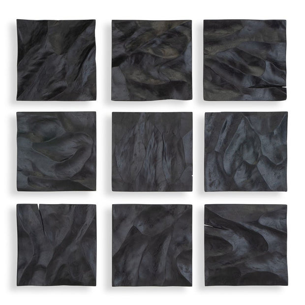 Uttermost Malosi Wood Wall Decor ~ Set Of 9