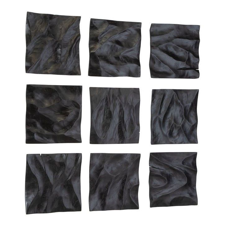 Uttermost Malosi Wood Wall Decor ~ Set Of 9