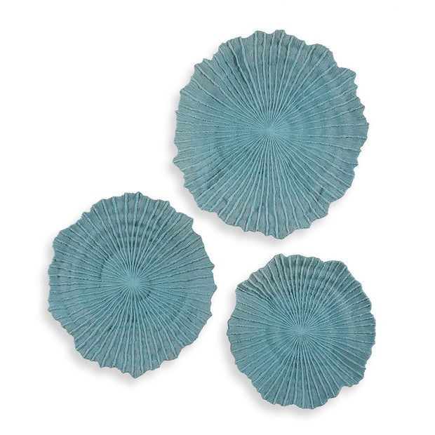 Uttermost Ocean Gems Set of 3 Wall Decor ~ Blue