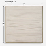 Uttermost Walking The Line Hand Painted Canvas