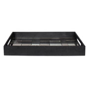 Uttermost Modern Mosaic Antiqued Mirror Tray