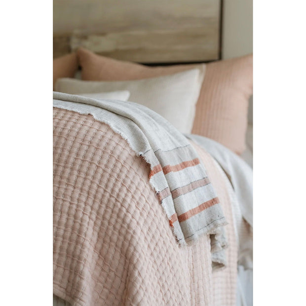 Pom Pom at Home Beck Linen Oversized Throw Blanket ~ 60” x 90”