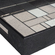Uttermost Modern Mosaic Antiqued Mirror Tray