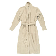 Kashwere Ojai Wheat and Linen Ribbed Heathered Robe