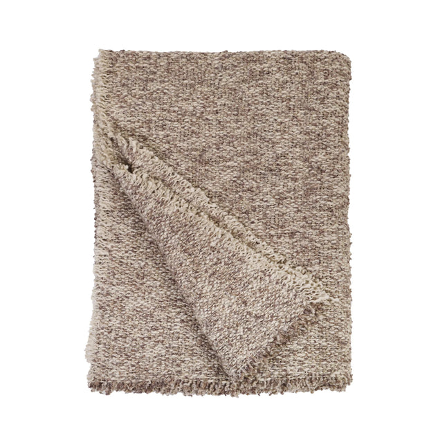 Pom Pom at Home Brentwood Pebble Boucle Throw Blanket ~ 50”  x 70”