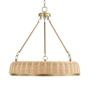 Uttermost Ladakh Woven Cane 9 Light Pendant