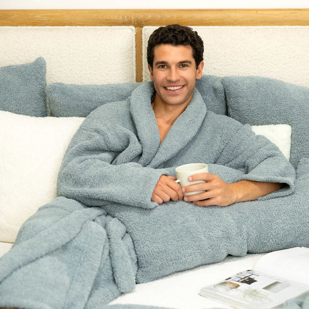 Kashwere Ultra Plush Malibu Signature Shawl Collar Robe