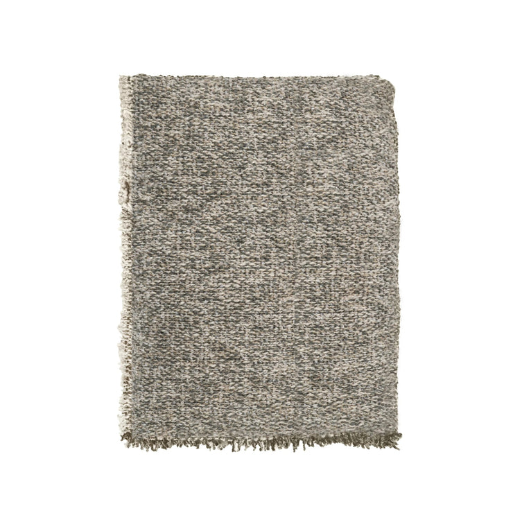 Pom Pom at Home Brentwood Ocean Boucle Throw Blanket ~ 50”  x 70”