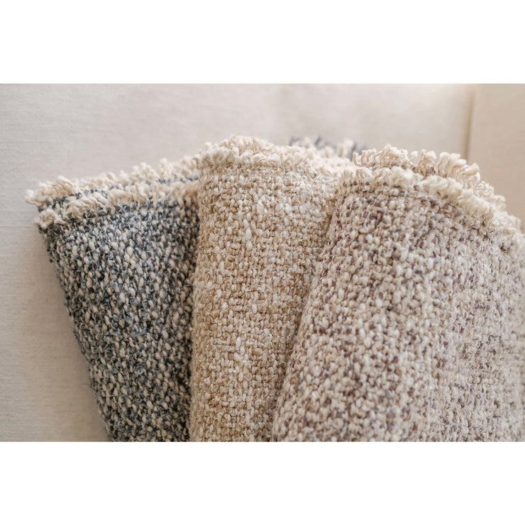 Pom Pom at Home Brentwood Ocean Boucle Throw Blanket ~ 50”  x 70”
