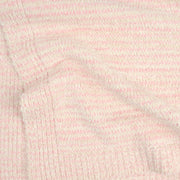 Kashwere Baby Ultra Plush Blossom, Crème and Wheat Striped Heathered Baby Blanket
