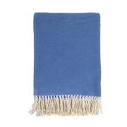 Pom Pom at Home Billie Cotton Throw Blanket with Tassels ~ Available in 7 Colors ~ 50” x 70”