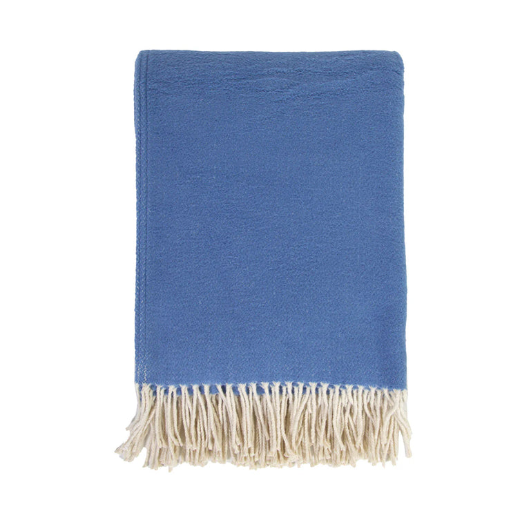 Pom Pom at Home Billie Cotton Throw Blanket with Tassels ~ Available in 7 Colors ~ 50” x 70”