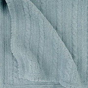 Kashwere Baby Ultra Plush Malibu Cable Knit Baby Blanket