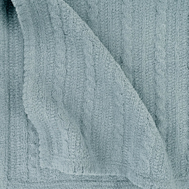 Kashwere Baby Ultra Plush Malibu Cable Knit Baby Blanket
