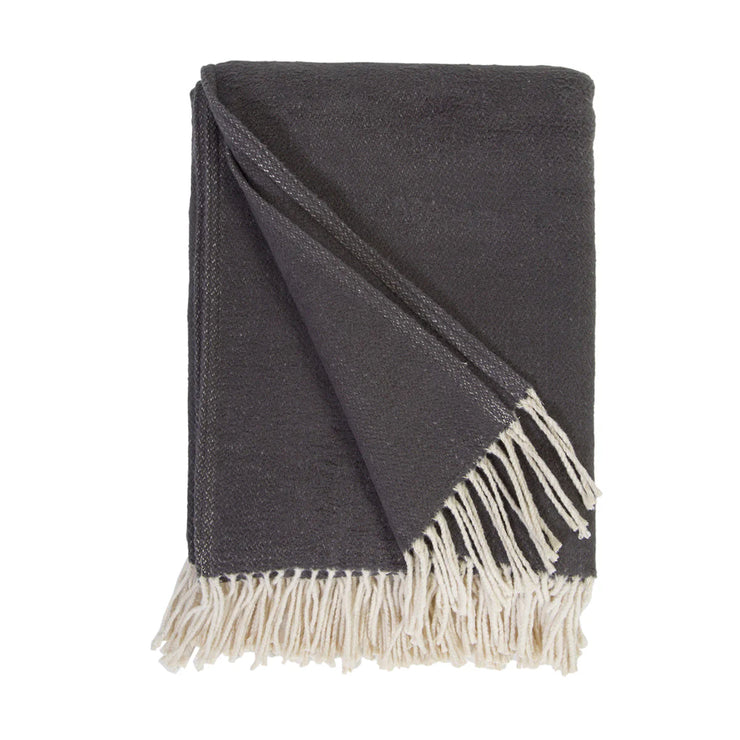 Pom Pom at Home Billie Cotton Throw Blanket with Tassels ~ Available in 7 Colors ~ 50” x 70”