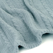 Kashwere Baby Ultra Plush Malibu Cable Knit Baby Blanket