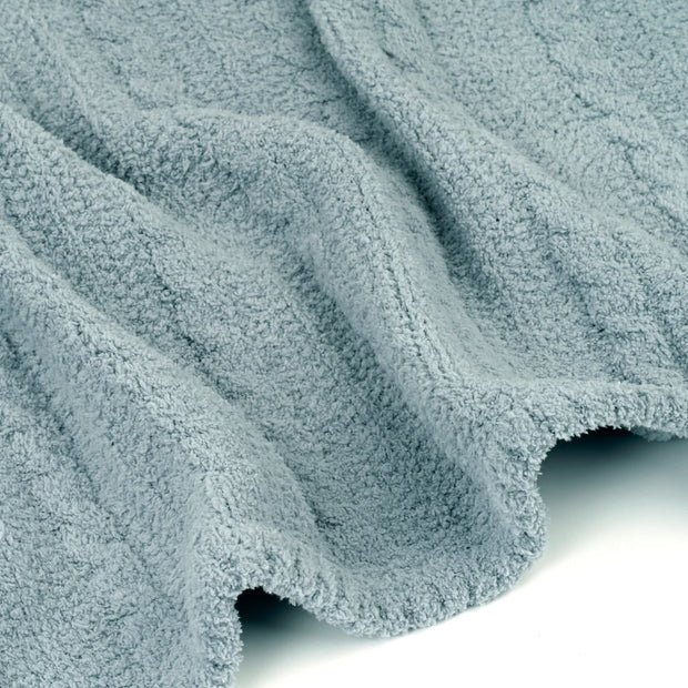 Kashwere Baby Ultra Plush Malibu Cable Knit Baby Blanket