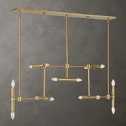 Uttermost Cadre Antique Brass 14 Light Pendant