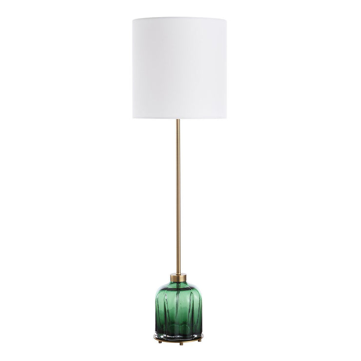 Uttermost Lois Emerald Glass Buffet Lamp