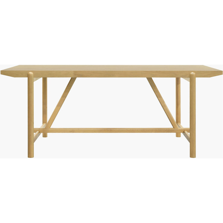 Surya Keating Modern Wheat Oak Dining Table
