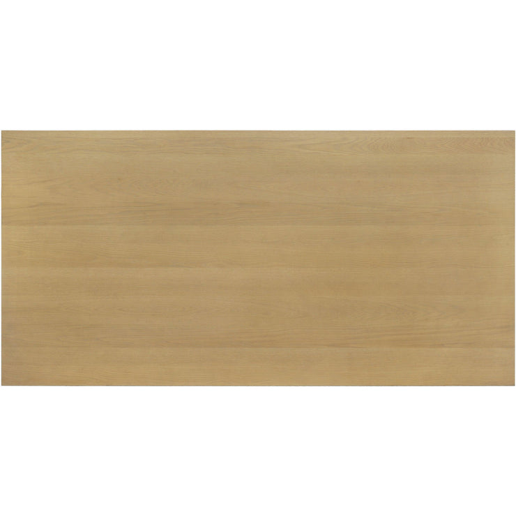 Surya Keating Modern Wheat Oak Dining Table
