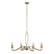 Uttermost Corella Soft Gold 8 Light Chandelier