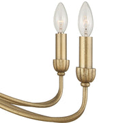 Uttermost Corella Soft Gold 8 Light Chandelier